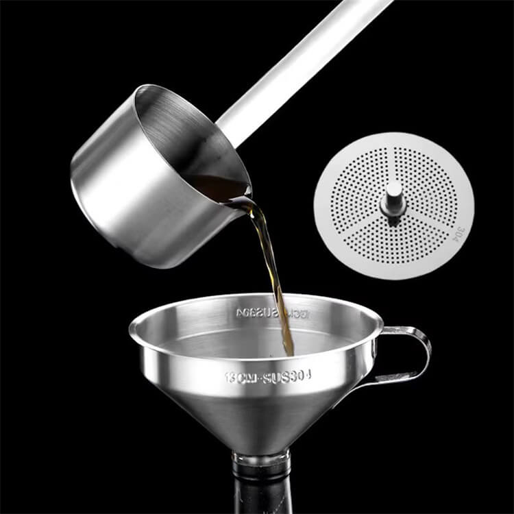 304 Wine Dispenser Stainless Steel Funnel Wine Car…