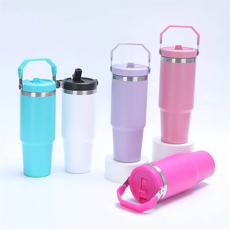 30oz Sublimation Car Stainless Steel Tumblers Vacu…
