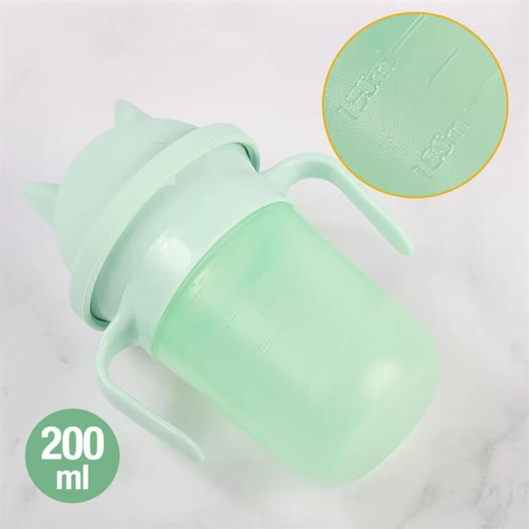Baby Magic 360 Silicone Sippy Cup Food Grade Learning Cup With Handle Anti-Choking Children’s Drinking Cup