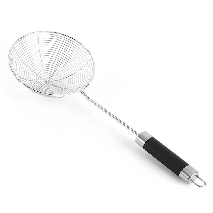 Eco-Friendly Multifunctional Fine Mesh Frying Basket Air Fryer Basket Strainer Kitchen Colander For Food Use