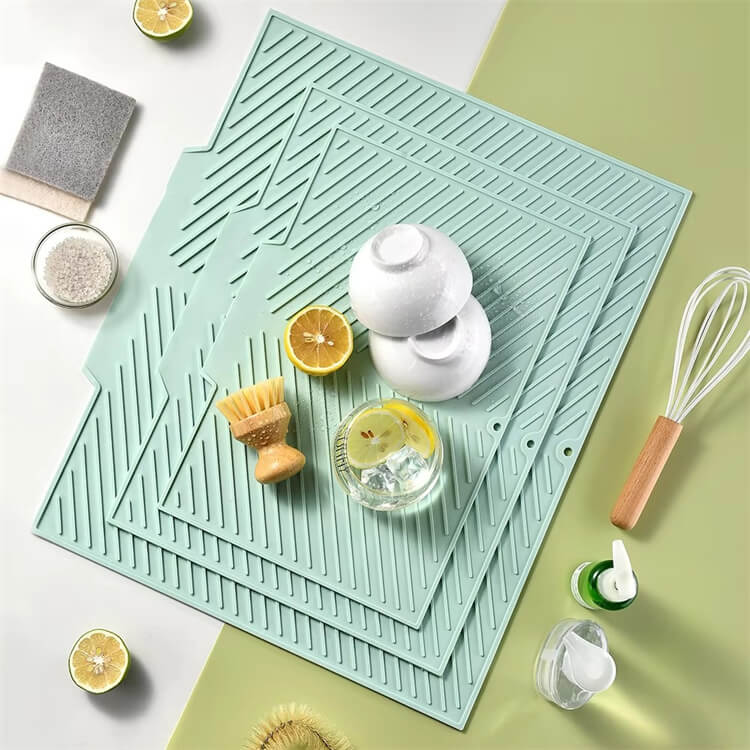 Kitchen Accessories Dish Drying Mat Heat Resistant…