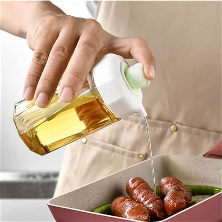 Kitchen Silicone Food Oil Dispenser Brush Food Gra…