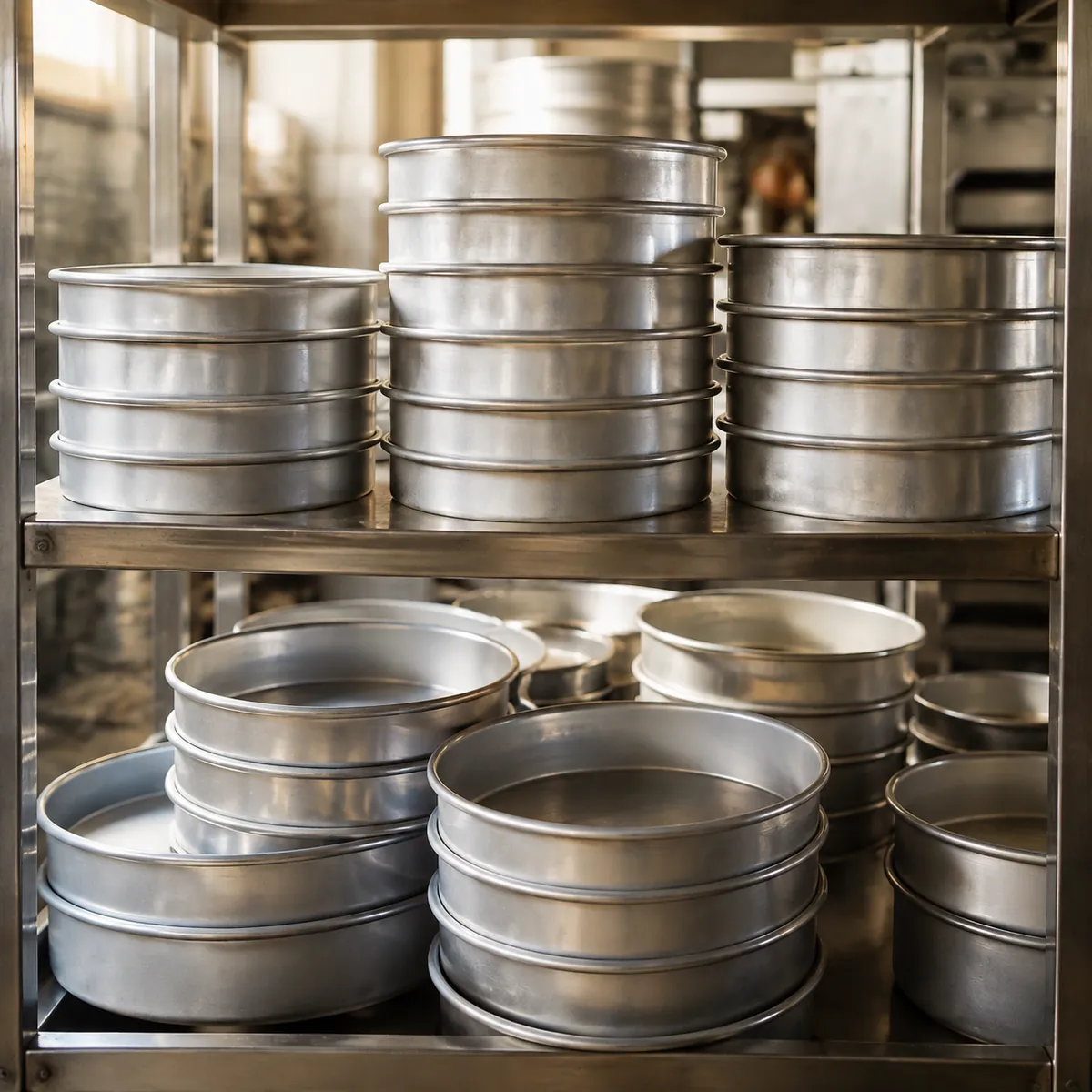 Aluminum alloy cake pans for wholesale bakeware