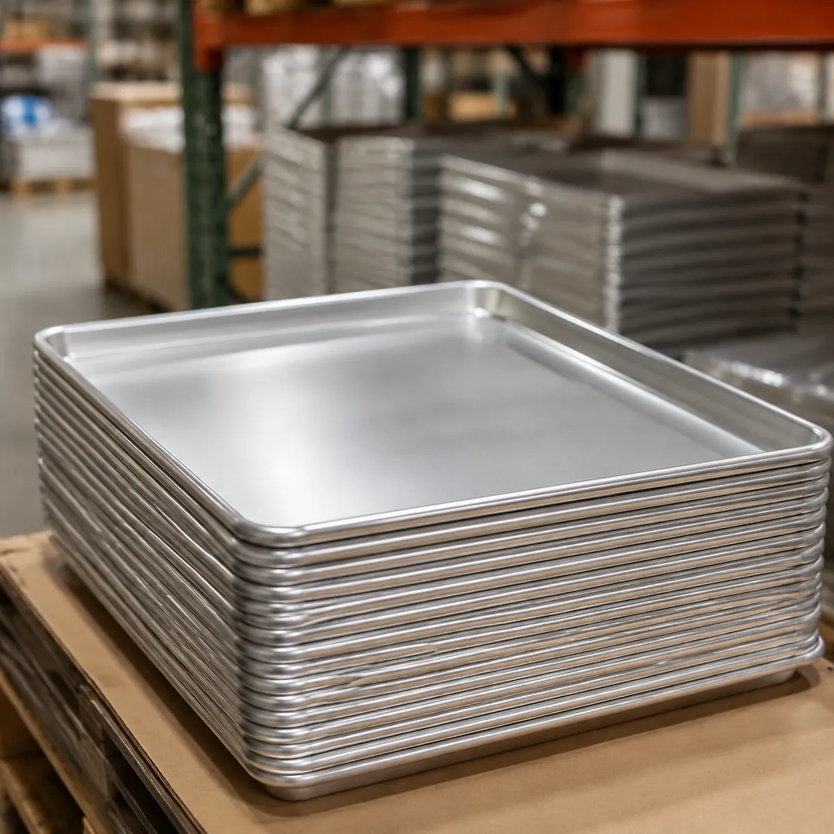 Aluminum baking tray for wholesale bakeware orders