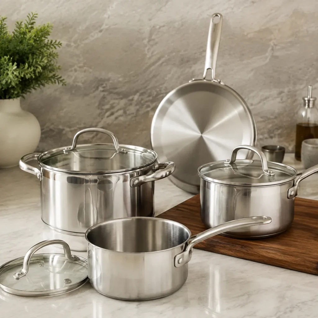 illustrative kitchenware wholesale and OEM scene - paderno-vs-kitchenware-sourcing-cookware