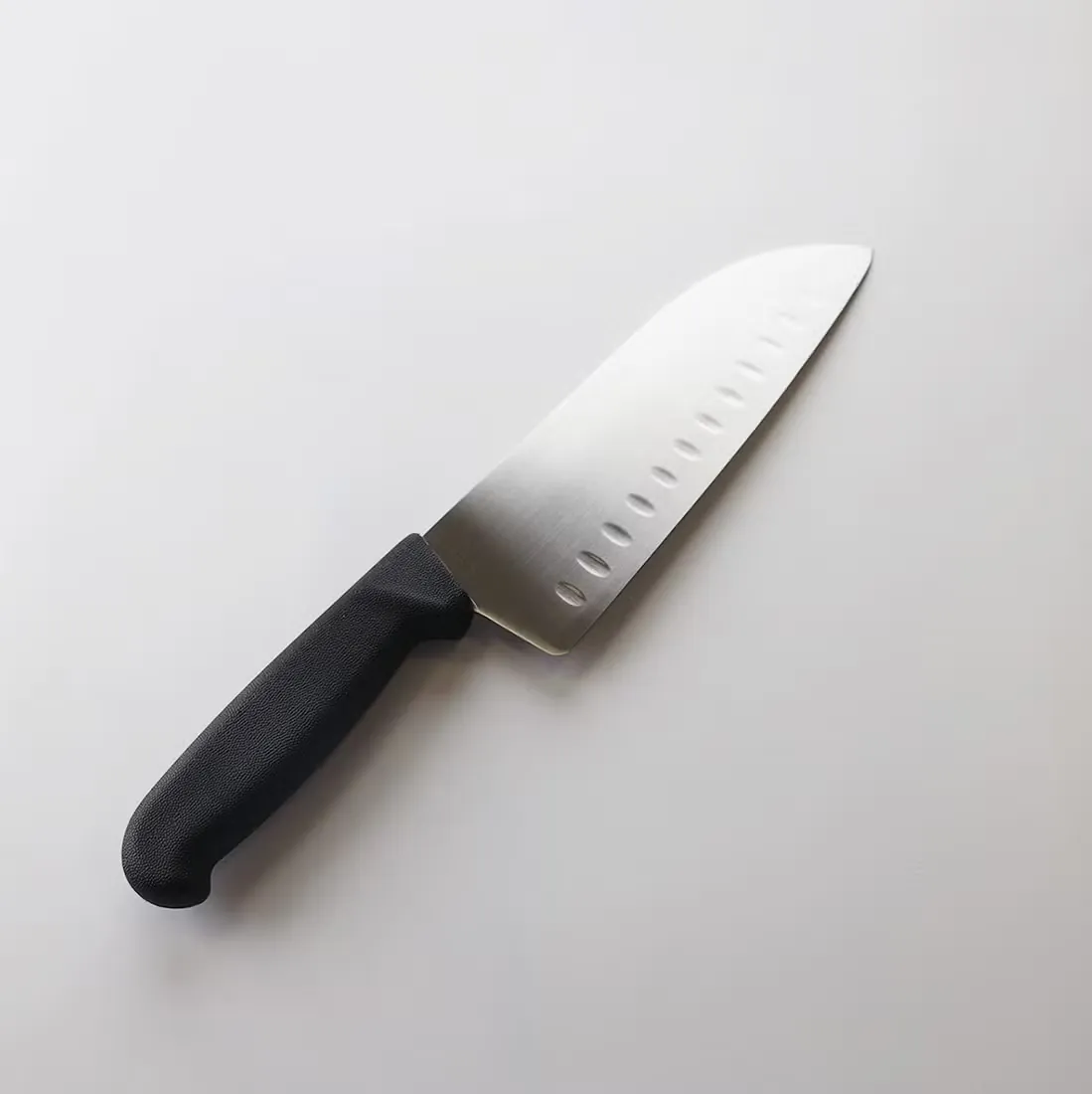 High performance 8 inch santoku knife with stainless steel blade
