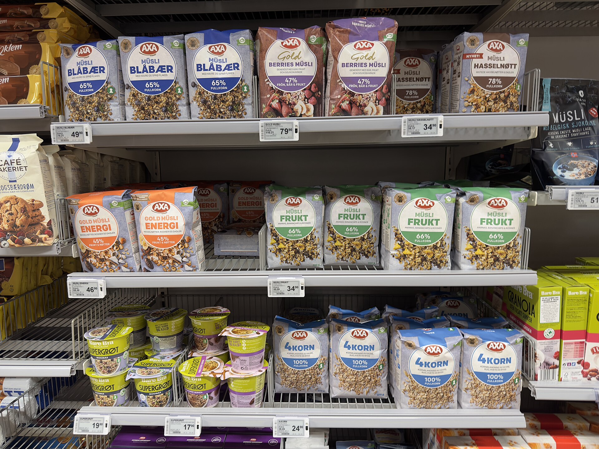 Wholesale kitchenware shelving and product range planning for value retail programs